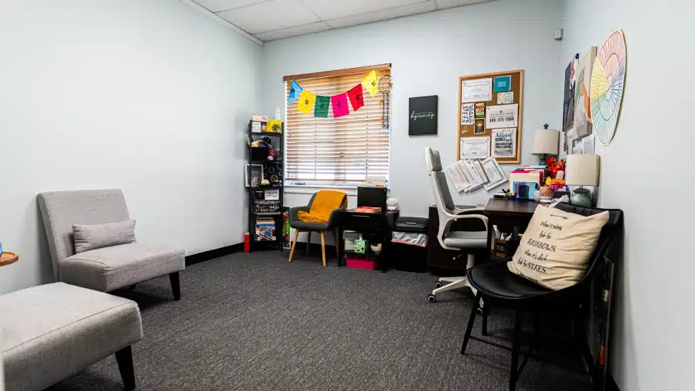 Comfortable common area at Villa Wellness Center